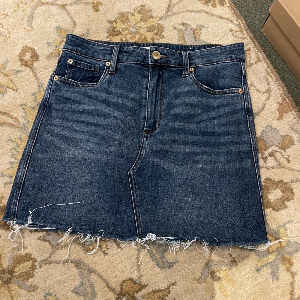STS Blue Denim Mini Skirt - Size 28